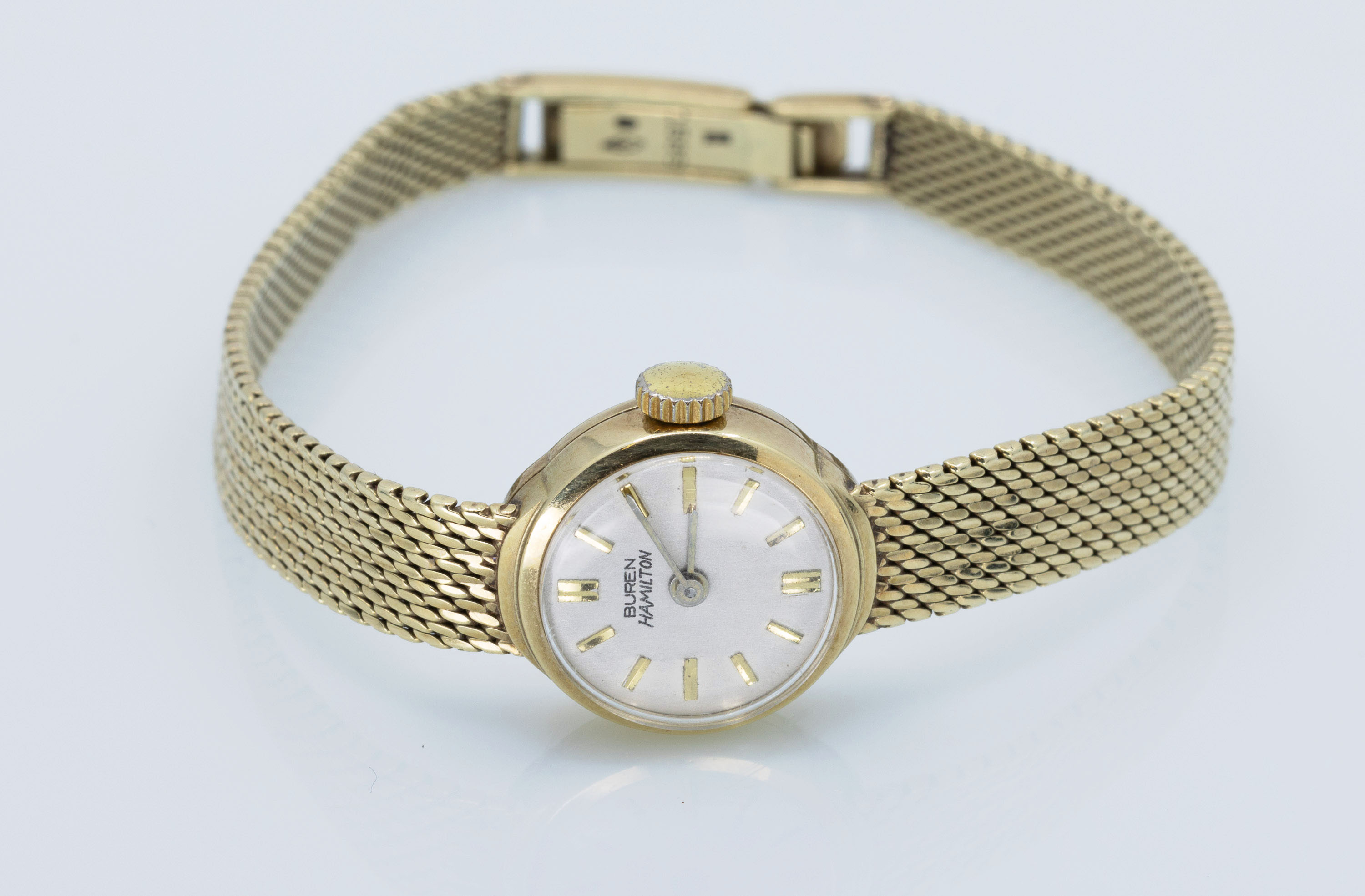 Buren discount horloge goud